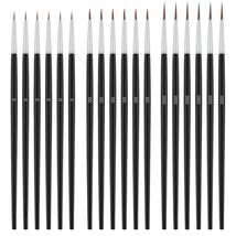 30 Pcs Fine Tip Paint Brush Set #0 #00 #000 Micro Liner Brushes for Art - $110.16 MXN 30 Pcs Fine Tip Paint Brush Set #0 #00 #000 Micro Liner Brushes for Art - $110.16 MXN