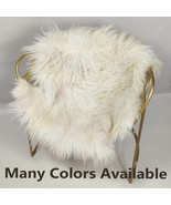 Real Genuine Goat fur pelt rug - Many Colors - $125.00