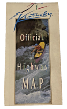 Vintage Kentucky Official Highway Map 1990s Fold Out Travel 90s - $22.22