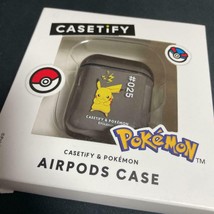 Pokemon x Casetify Apple AirPods Case Pikachu Black limited Edition - £81.88 GBP