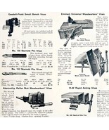 1922 N.T. Bushnell Woodworkers Vises Tool Advertisement Catalogue Hardwa... - $563.03 MXN
