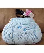DISNEY BLUE ARIEL CLASP PURSE Little Mermaid Brand New 12&quot; JAPAN IMPORT ... - $68.37 CAD