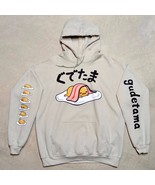 Sanrio Gudetama The Lazy Egg Beige Tan Hoodie Sweatshirt - Size XL - $436.95 MXN