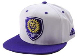 Orlando City SC Adidas VI83Z MLS Launch Soccer Team Snapback Hat Flat Bill Cap - £17.79 GBP