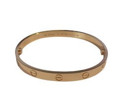 Cartier Love Bracelet Rose Gold Size 18 - $6,200.00