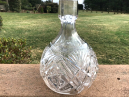 Unusual Whiskey Bottle EAPG Short Squatty Shape Circa 1910 - $44.88