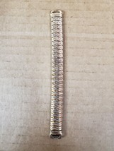 Kreisler Stainless  gold fill Stretch link 1970s Vintage Watch Band Nos W46 - £43.98 GBP
