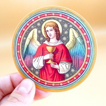 Sticker–Eucharistic Angel – by Max Schmalzl – Catholic Sticker – High Quality Vi - £1.94 GBP+