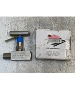 KF Industries Needle Valve N26-125  - $44.54 CAD