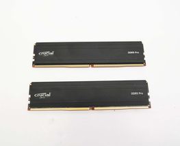 Crucial Pro 64GB (2x32GB) DDR5 5600MHz C46 UDIMM Desktop Memory - Black image 2