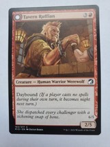 MTG Magic The Gathering Card Tavern Ruffian Tavern Smasher Creature Werewolf Red - £6.06 GBP