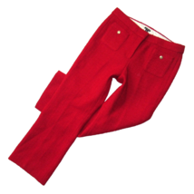 NWT J.Crew Slim Kick-out Pant in Festival Red Maritime Tweed Crop Trouser 8 - £78.01 GBP