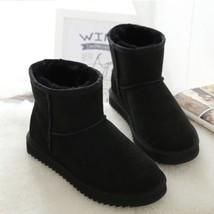 snow boots women waterproof Australia winter warm shoes Non-slip rubber sole 100 - £94.62 GBP