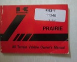 1984 Kawasaki Prairie Tutti Terrain Veicolo Owner&#39;s Manuale OEM - $24.95