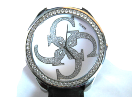 GUESS G86056L Quartz Crystals Oversized Men Wristwatch - Rare - $29.21