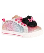 MINNIE MOUSE Sparkle Canvas Sneakers Athletic Shoes NWT Toddler&#39;s Sz. 7,... - £11.73 GBP