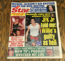 Vintage Star tabloid newspaper magazine December 10 1991 issue JFK  Jr. ... - $373.83 MXN