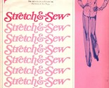 Stretch and Sew Misses 30 to 44 Shirt Blouse Vintage Uncut Sewing Pattern - £6.84 GBP