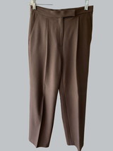 Liz Claiborne Ladies Transitional Stretch Chocolate Brown Dress Pants Euc Size 4 - £21.90 GBP