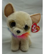 TY Beanie Boos BIG EYED CHEWEY CHIHUAHUA DOG 7&quot; Plush STUFFED ANIMAL TOY... - $22.34 CAD