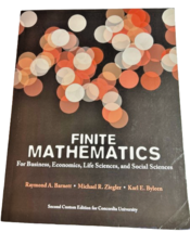 Finite Mathematics for Business, Economics, Life Sciences, and So Second Edition - $86.13