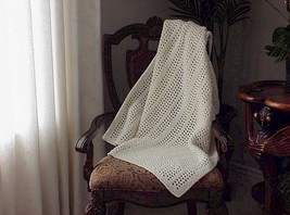 Quick Knit Lap Afghan Pattern - $3.50
