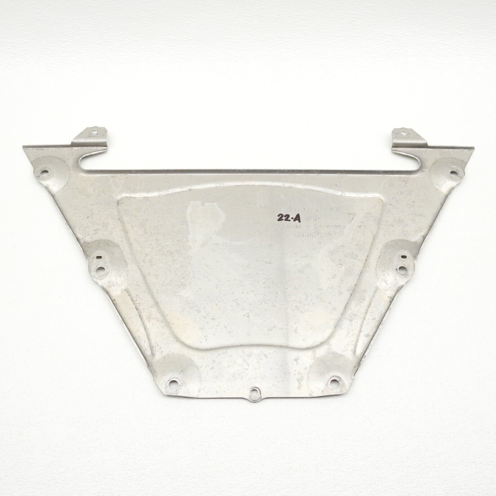 2014-2019 Porsche 911 GT3 Rear Under Engine Subframe Skid Plate Bracket -22-A Item image 6
