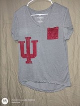 Coloseum University Of Indiana Womens NWOT M Short Sleeve T Shirt  - $13.56