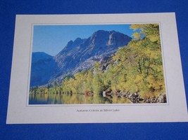Silver Lake June Lake Loop Postcard Peak Productions Vintage Unknown Nea... - $9.99