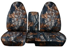 Front set car seat covers fits FORD RANGER 1991-2012  60/40 highback - £86.49 GBP