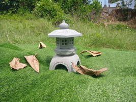 Garden lantern Lighting Lantern ornament Japanese lantern Marble lantern - £1,368.22 GBP