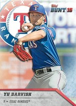 2016 Topps Bunt Yu Darvish #159 Texas Rangers - $1.77