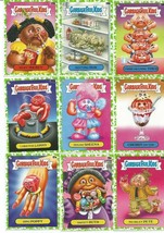 2021 Topps Garbage Pail Kids Lot Of 10 Booger Green Stickers - £18.24 GBP