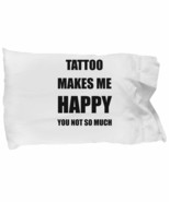 Tattoo Pillowcase Pillow Cover Case Lover Fan Funny Gift Idea for Bed Se... - €18,54 EUR