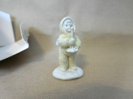 Snowbabies Dept 56 Just One Little Candle 76449 Handpainted Pewter Rare With Box - £7.90 GBP