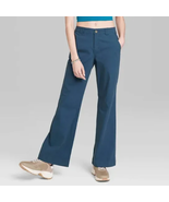 Wild Fable Low Rise Flare Blue Chino Khaki Plus Size Pants 18 NEW - £20.71 GBP