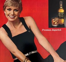 Black Velvet Premium Blended Whiskey 1980 Advertisement Distillery DWEE25 - £23.42 GBP