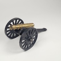  Vintage Cast iron and brass cannon table decoration  - $15.88