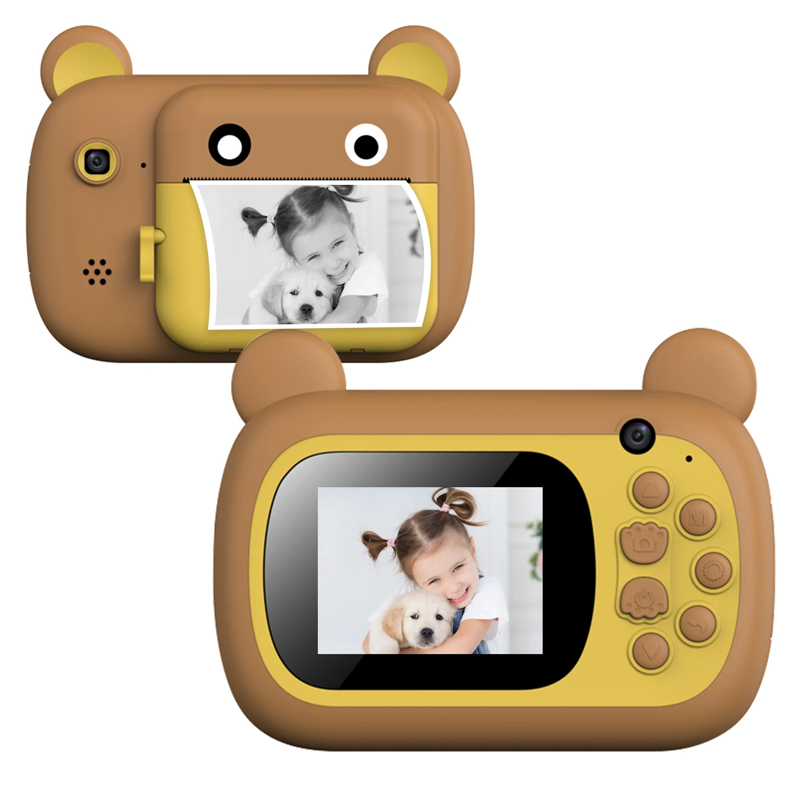 24MP Children Instant Print Camera Portable Mini Thermal Printer With 2.4 Inch - £69.94 GBP+