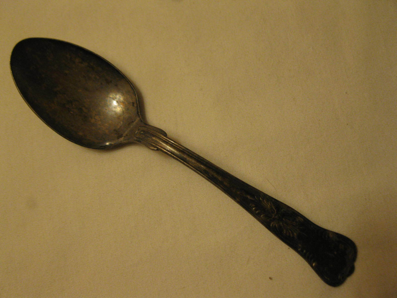 Reed & Barton 1900 King's Pattern 6" Silver Plated Tea Spoon - $10.00