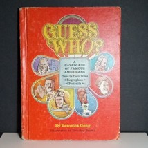 Guess Who: A Cavalcade Of Famous Americans, Hardcover Biographies, Veronica Geng - £7.89 GBP