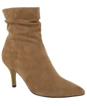 Bella Vita Women Slouch Ankle Booties Danielle Size US 8M Saddle Brown Suede - £30.86 GBP