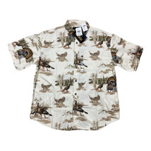 RedHead Short SleeveAll Over Print Wild Turkey Shirt Youth Size L New Wi... - £15.76 GBP