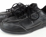 Men&#39;s Brunswick Flyer Flex Slide Black Bowling Shoes - M-001 - Size 10 - $24.29