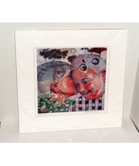 German Artist  Melissa Steckbauer Print, &quot;Bad Girls&quot; Matted, New  - $29.99