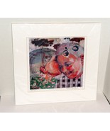 German Artist  Melissa Steckbauer Print, &quot;Bad Girls&quot; Matted, New  - £23.59 GBP