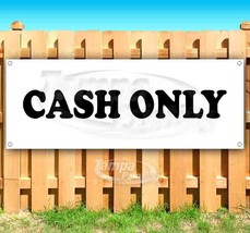 Cash Only Clearance Banner Advertising Vinyl Flag Sign Inv Money Cash Finanical - £40.56 GBP