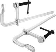 2 Pack F Clamps 12-Inch, Bar Clamp Adjustable, Steel Bar Clamps Heavy, S... - $43.94