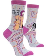 Blue Q Women's Funny Crew Socks My DOG is Cool as F**k Women shoe size 5-10) - $13.85