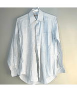 Vintage checked long sleeve button-down shirt size 15.5 - $6.86